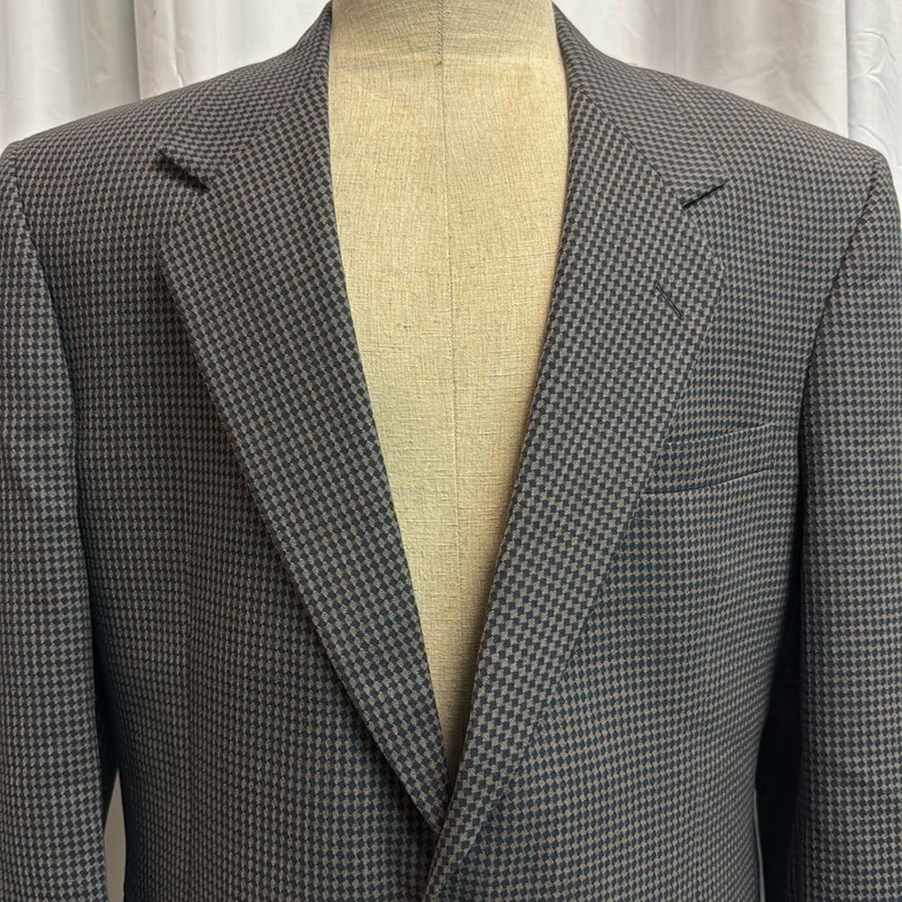Givenchy Monsieur Multi Color Diamond Woven Blazer Size 42L C40‎